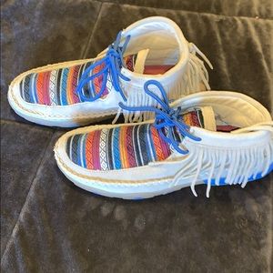 Twisted x  moccasins